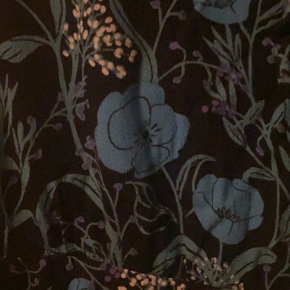 Who what wear black and blue poppy midi dress - Picture 5 of 5